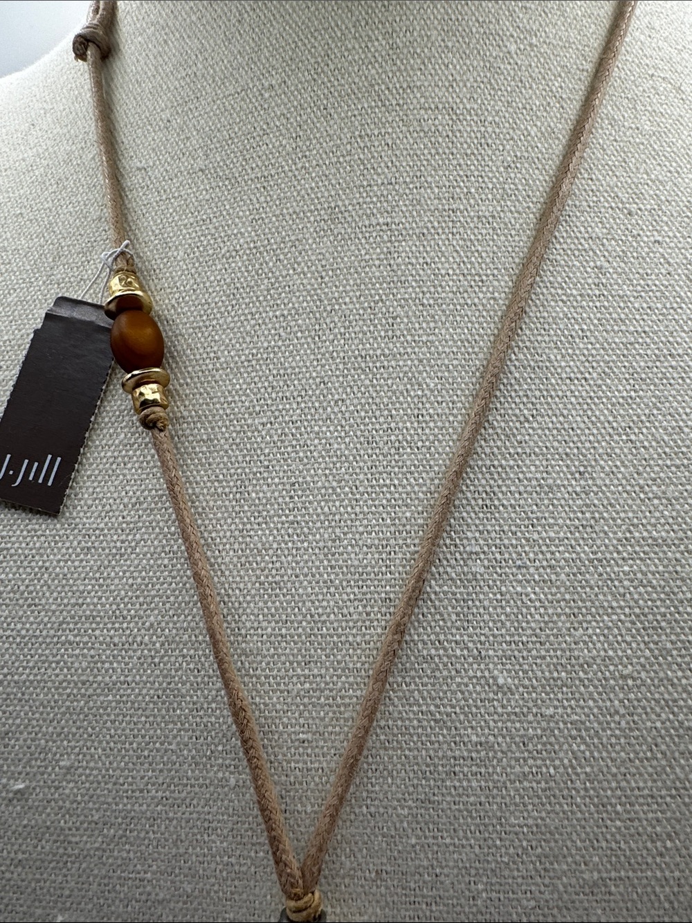 J. Jill NWT Adjustable Pull-Cord Tassel Necklace
(LR 222/1) - Picture 5 of 6